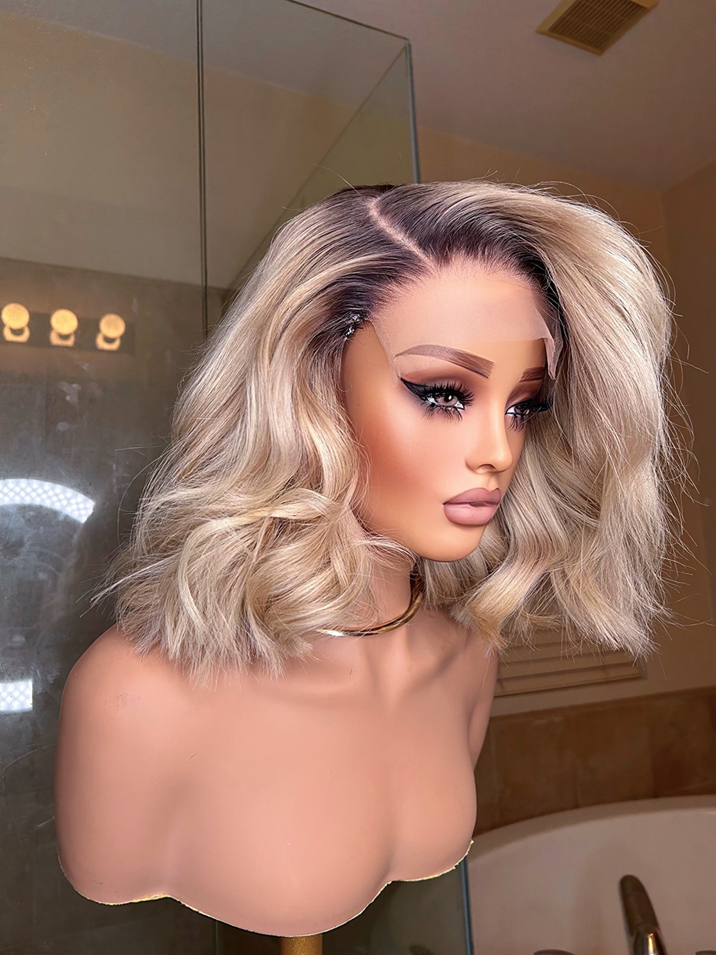 Lyrica Bob Glueless Lace Wig