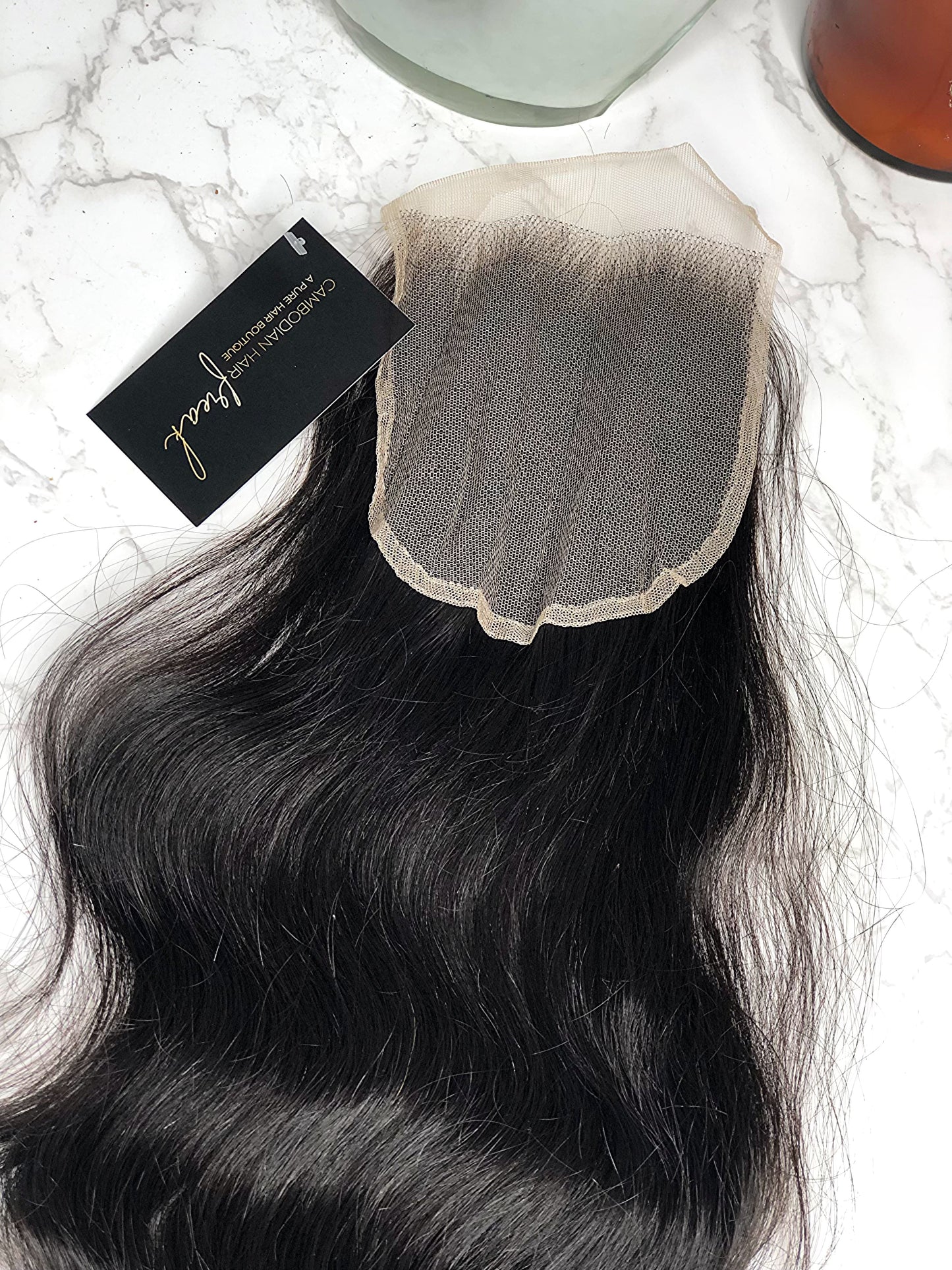 5x5 Transparent Lace Closures