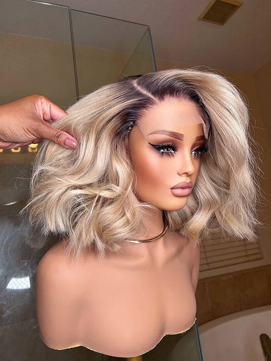 Lyrica Bob Glueless Lace Wig